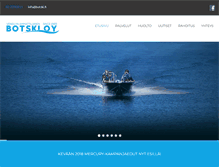 Tablet Screenshot of botski.fi